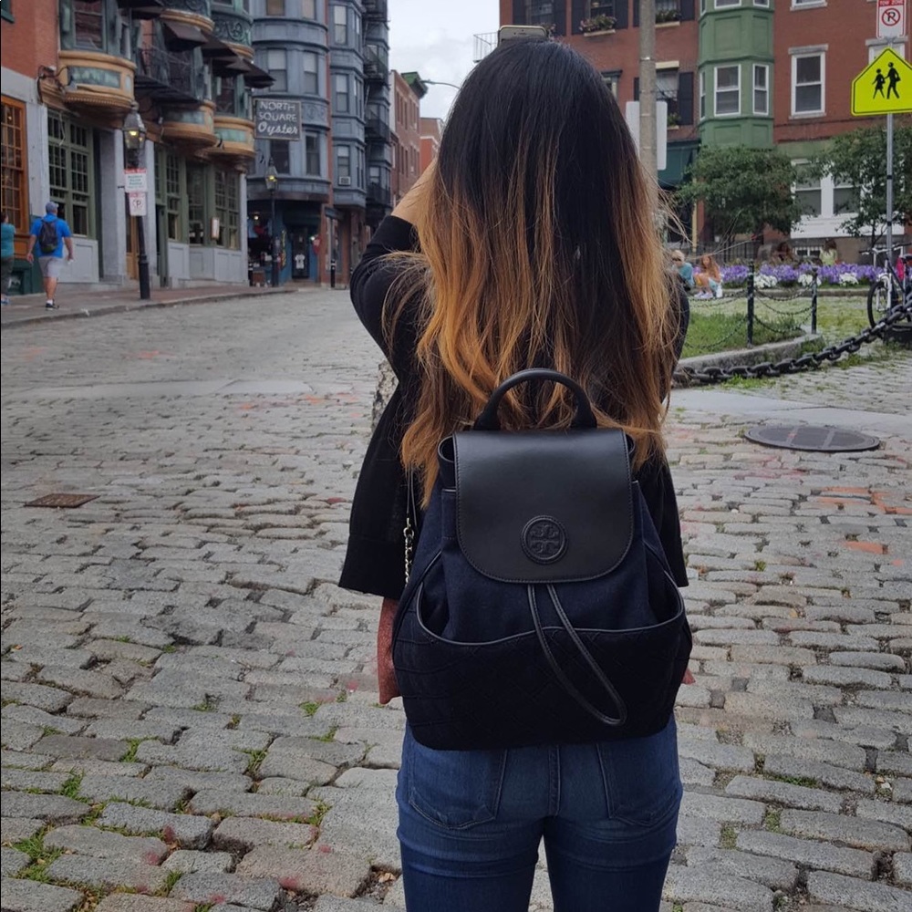 Tory Burch Backpack (Navy)